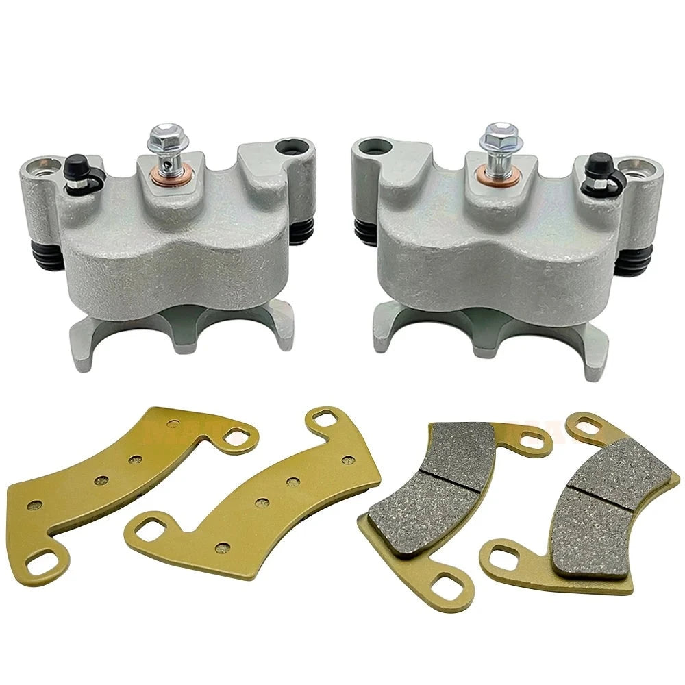 Rear Left && Right Brake Caliper 30mm Piston With Pads For Polaris RZR 1000 XP Turbo RS1 RZR 900 OEM:1912141 1912142 Default Title