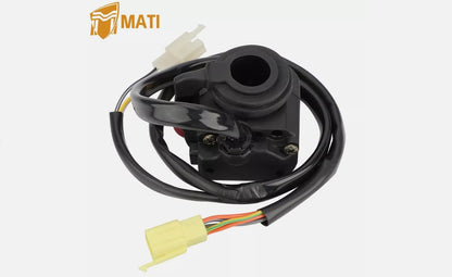 M MATI Left Handlebar Switch Start Stop Kill Headlight for Suzuki LT160E LT230E LT-F160 37400-02C00