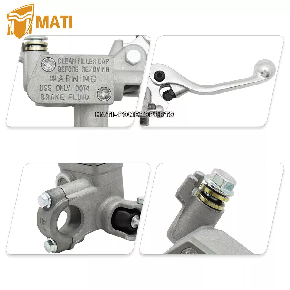Front Brake Master Cylinder For Yamaha YFZ450 YFZ450R YFZ450X Raptor 700 500 SE