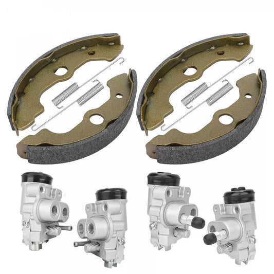 Front Left Right Brake Wheel Cylinders With Shoes for Honda TRX450 TRX400FW 1998-2004 45330-HN0-A01