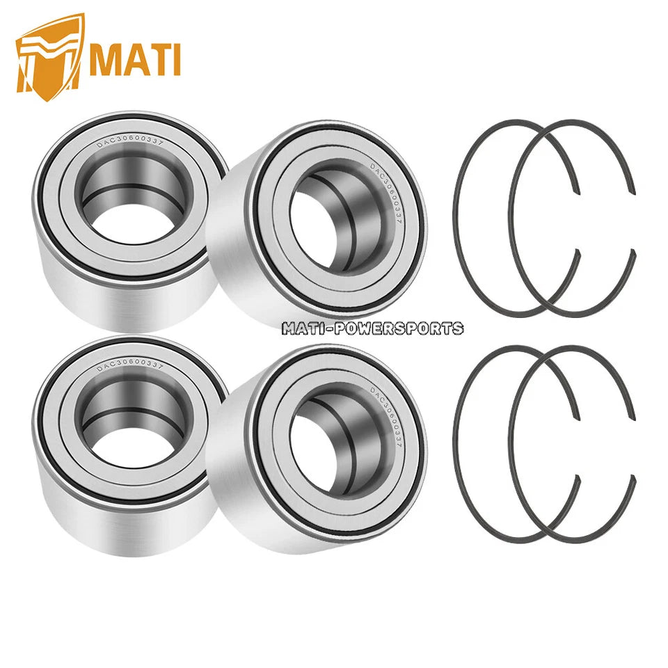 Front & Rear Heavy Duty Wheel Bearings Kit for Can-Am Defender Traxter Maverick Commander