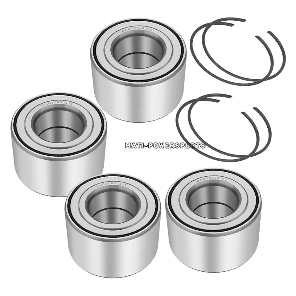 Front & Rear Heavy Duty Wheel Bearings Kit for Can-Am Defender Traxter Maverick Commander