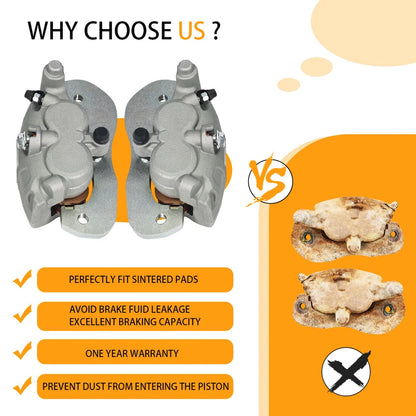 Rear Brake Caliper With Pads For Can-Am Commander Defender Maverick Traxter 1000 2018-2023 705601889