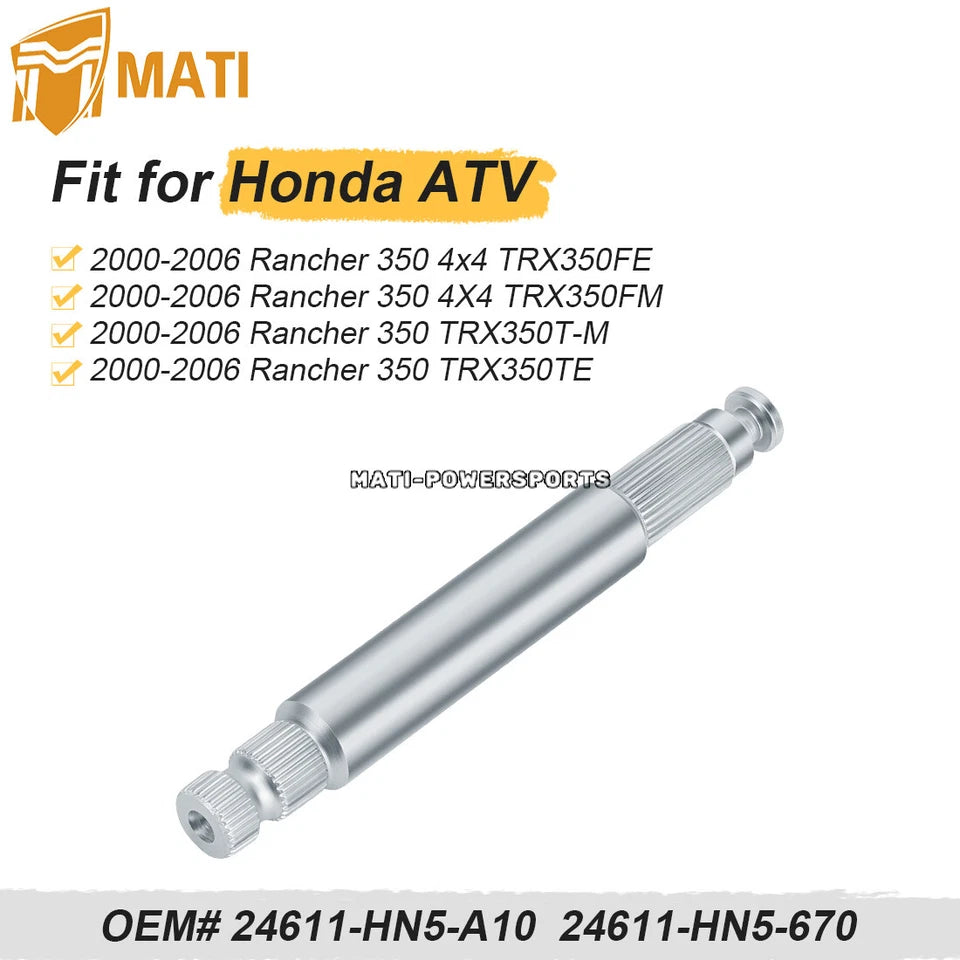 Gearshift Spindle For Honda Rancher 350 TRX350TE/TM/FE/FM 2000-2006 24611-HN5-A10 24611-HN5-670