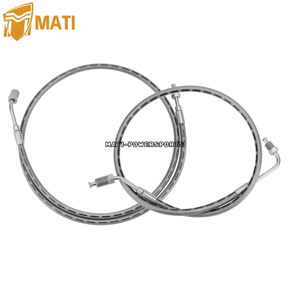 Rear Brake Hose Lines & Fitting Cross for Polaris 500 425 TM 650 2000-2004 7052293