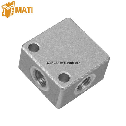 Rear Brake Hose Lines & Fitting Cross for Polaris 500 425 TM 650 2000-2004 7052293