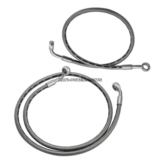 Front Left Right Brake Hose Line For Polaris Ranger 500 570 570-4 Crew ETX EV 2015-2022 1912283 1912284