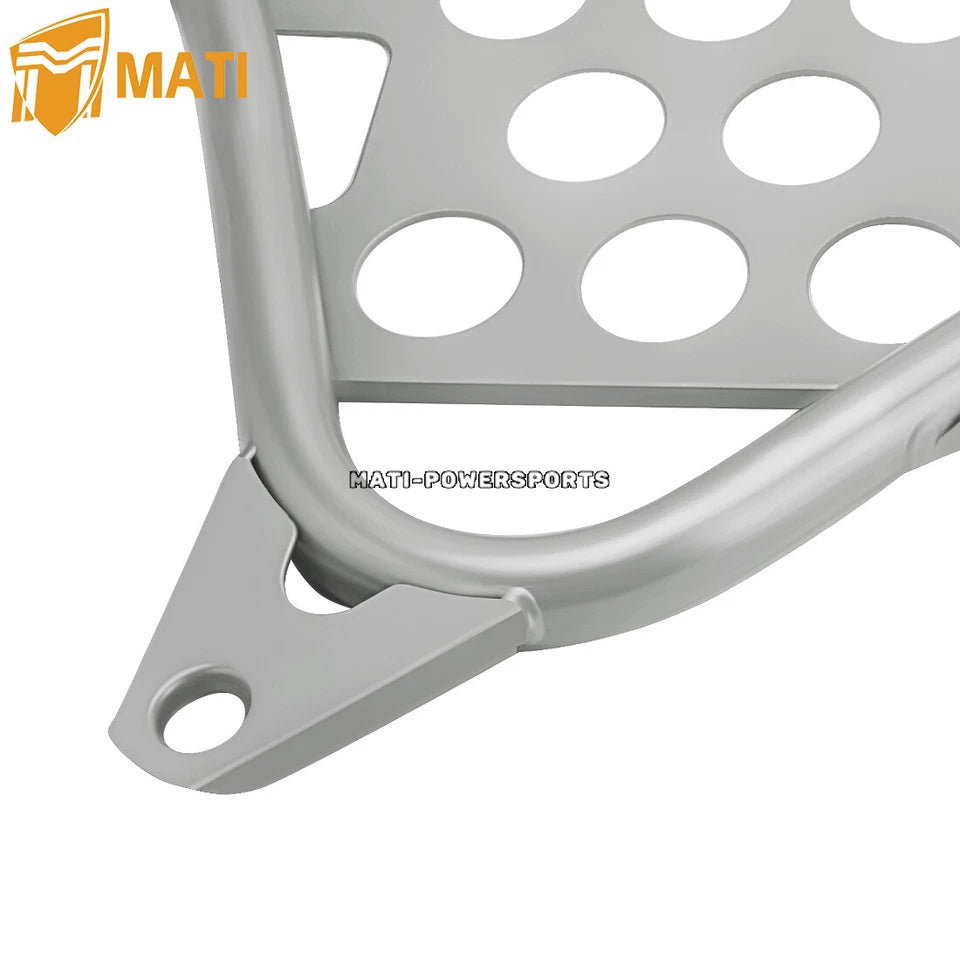 Left & Right Nerf Bars & Heel Guards Footrest For Yamaha Banshee 350 YFZ350 1990-2006 3GD-27445-00-00