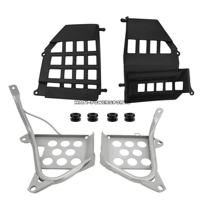 Left & Right Nerf Bars & Heel Guards Footrest For Yamaha Banshee 350 YFZ350 1990-2006 3GD-27445-00-00