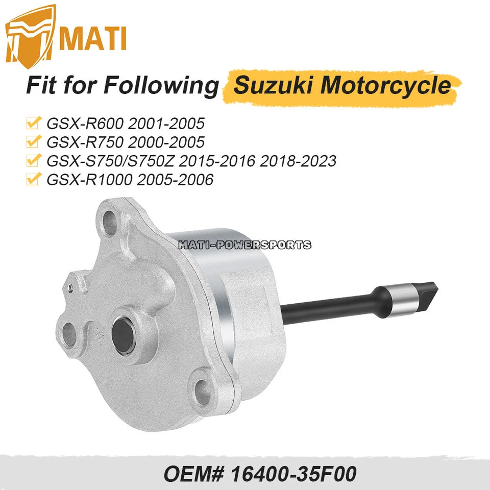 Oil Pump Assembly For Suzuki GSX-R600 GSX-R750 GSX-R1000 GSX-S750/S750Z 16400-35F00