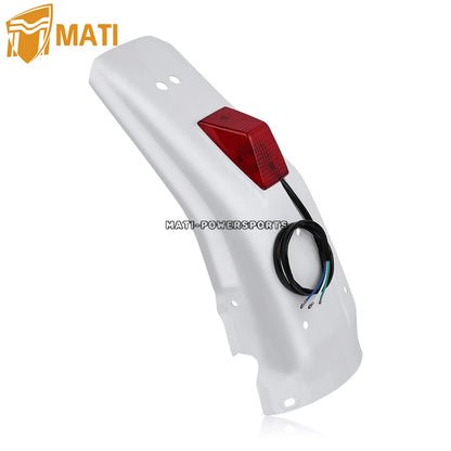 Rear Fender & Taillight for Honda XR250R XR600R XR650L XR350R XR250L 1985-2024 80100-MN1-670ZB 80100-KV6-000ZE