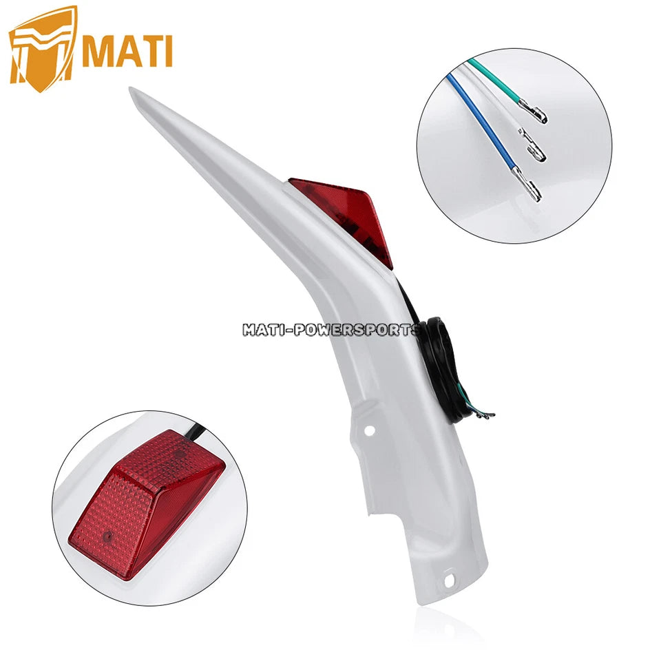 Rear Fender & Taillight for Honda XR250R XR600R XR650L XR350R XR250L 1985-2024 80100-MN1-670ZB 80100-KV6-000ZE