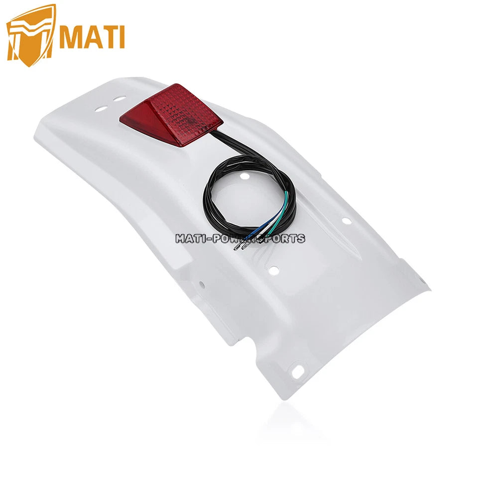 Rear Fender & Taillight for Honda XR250R XR600R XR650L XR350R XR250L 1985-2024 80100-MN1-670ZB 80100-KV6-000ZE
