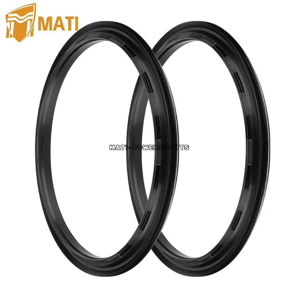 2Pcs Front/Rear Brake Drum Seal for Kawasaki KAF620 KAF950 92093-1543
