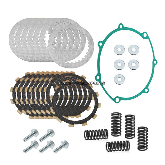 Clutch Friction Plates Kit With Gasket For Yamaha WR250F YZ250F 2001-2013 5DH-16321-00-00