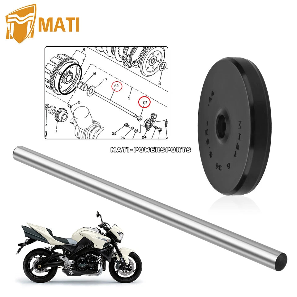 Left Clutch Push Rod & Seal For Suzuki GSX1100G GSX1300BK GSX1300R GSX1300A 23111-26D00
