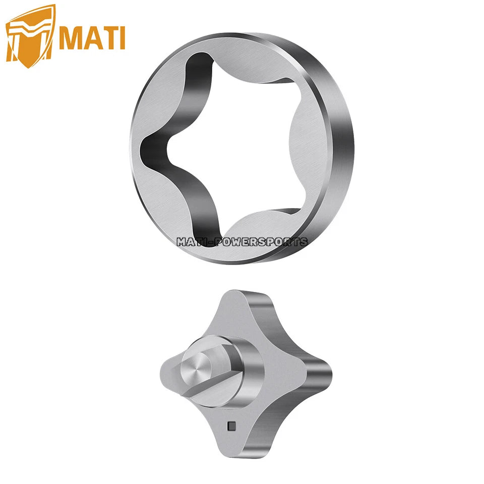 Inner &amp; Outer Oil Pump Rotor for Kawasaki KAF300 Mule 500 520 GER50A GE4500 /GER30A GE4300 /GER00A GE4000 /GEF00A GE5000