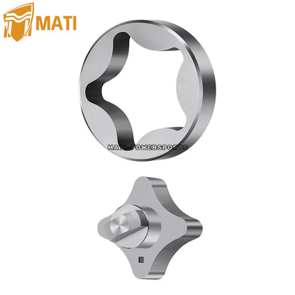 Inner &amp; Outer Oil Pump Rotor for Kawasaki KAF300 Mule 500 520 GER50A GE4500 /GER30A GE4300 /GER00A GE4000 /GEF00A GE5000