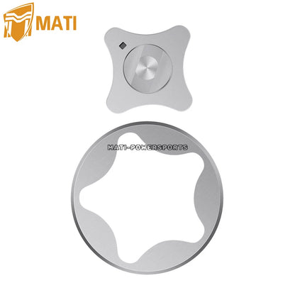 Inner &amp; Outer Oil Pump Rotor for Kawasaki KAF300 Mule 500 520 GER50A GE4500 /GER30A GE4300 /GER00A GE4000 /GEF00A GE5000
