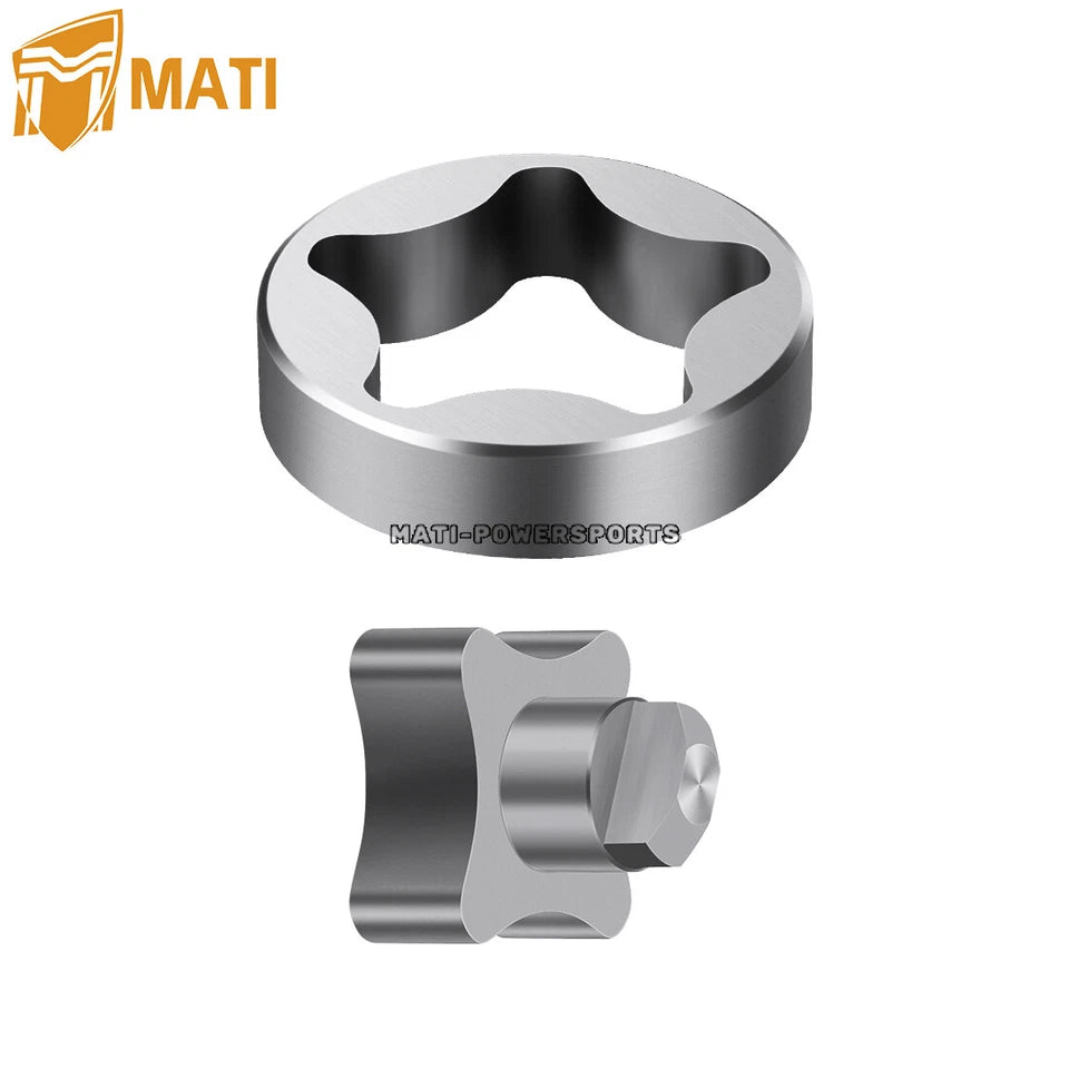 Inner &amp; Outer Oil Pump Rotor for Kawasaki KAF300 Mule 500 520 GER50A GE4500 /GER30A GE4300 /GER00A GE4000 /GEF00A GE5000