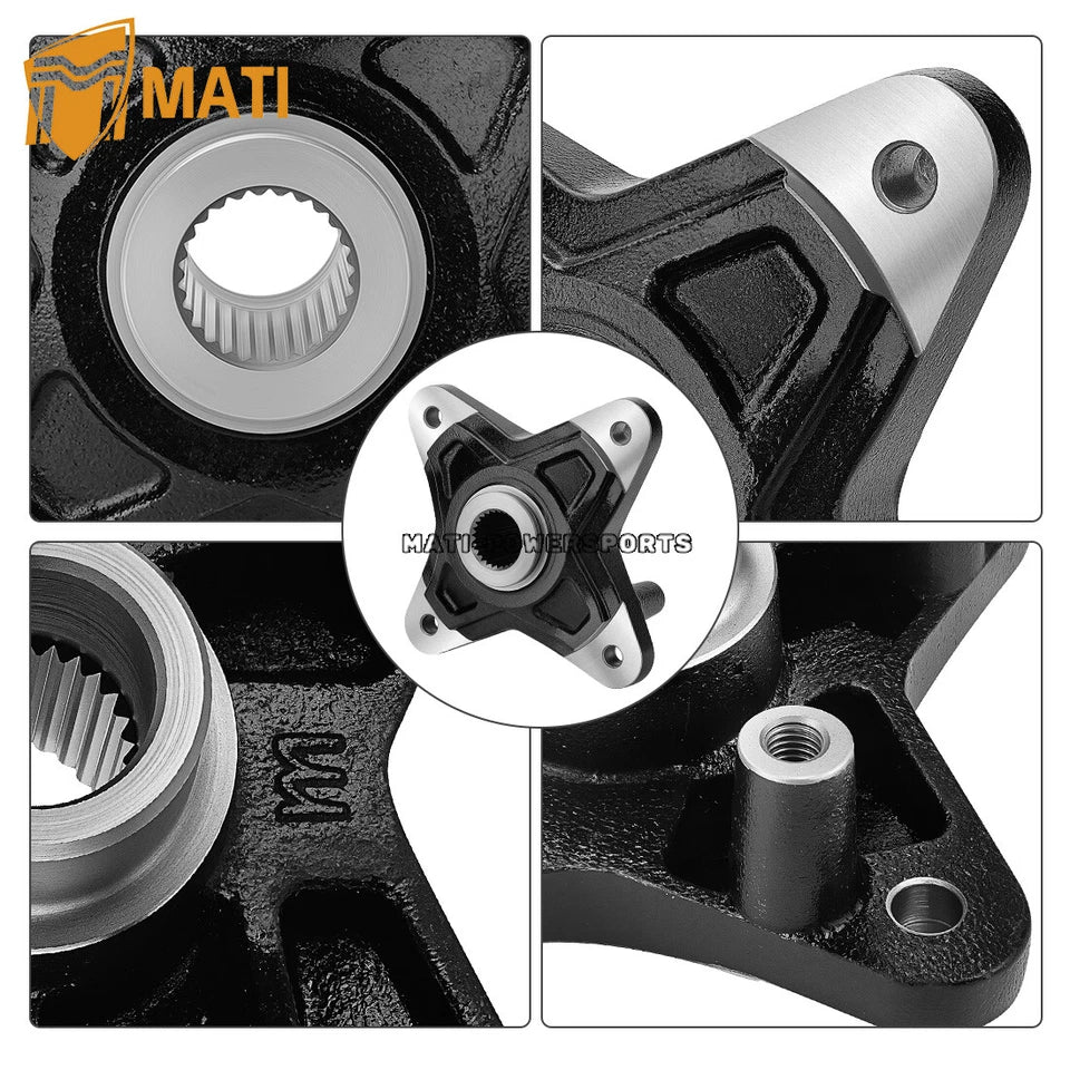 Rear Wheel Hub & Bearing Kit For Polaris RZR 900 4 EPS/XP/4 XP 2011-2014 5137278