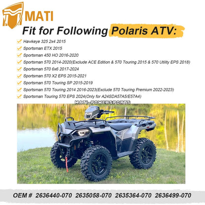 Front Storage Rack Assembly For Polaris Sportsman 570 Touring 450 HO ETX 2015-2023 2636440-070