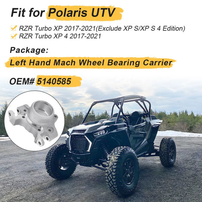 Rear Left Hand Mach Wheel Bearing Carrier for Polaris RZR Turbo XP /XP 4 2017-2021 5140585