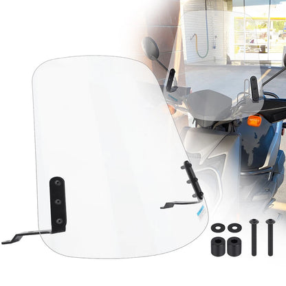 Scooter Windshield & Hardware For Yamaha Zuma 125 YW125 2009-2021 ABA-32S06-00-00