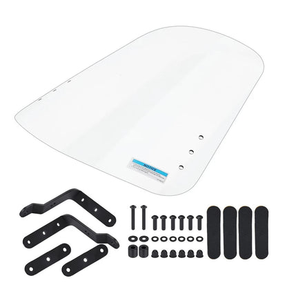 Scooter Windshield & Hardware For Yamaha Zuma 125 YW125 2009-2021 ABA-32S06-00-00