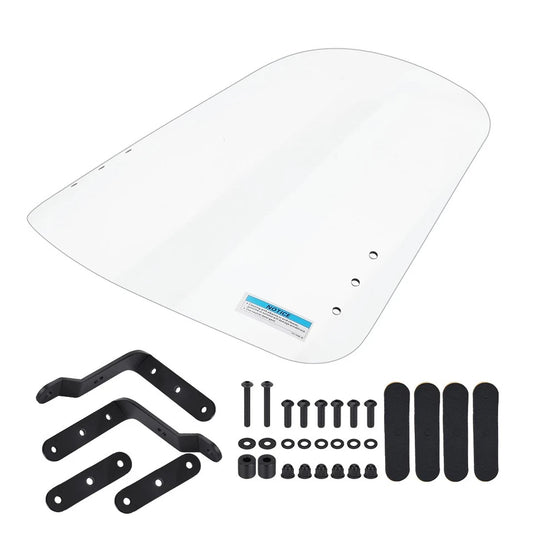 Scooter Windshield & Hardware For Yamaha Zuma 125 YW125 2009-2021 ABA-32S06-00-00