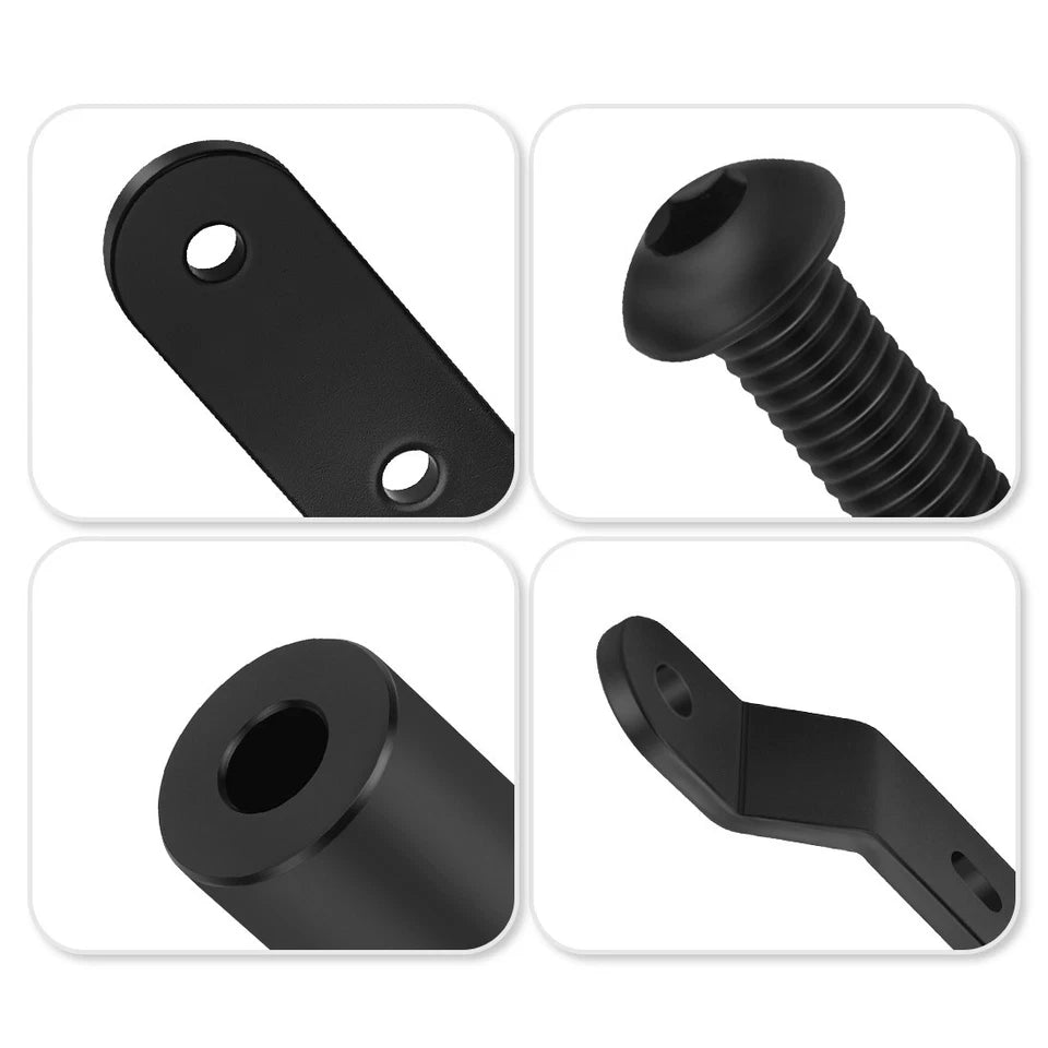 Scooter Windshield & Hardware For Yamaha Zuma 125 YW125 2009-2021 ABA-32S06-00-00