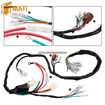 Brand New Wiring Harness For Honda SL350 1971-1972 32100-340-000