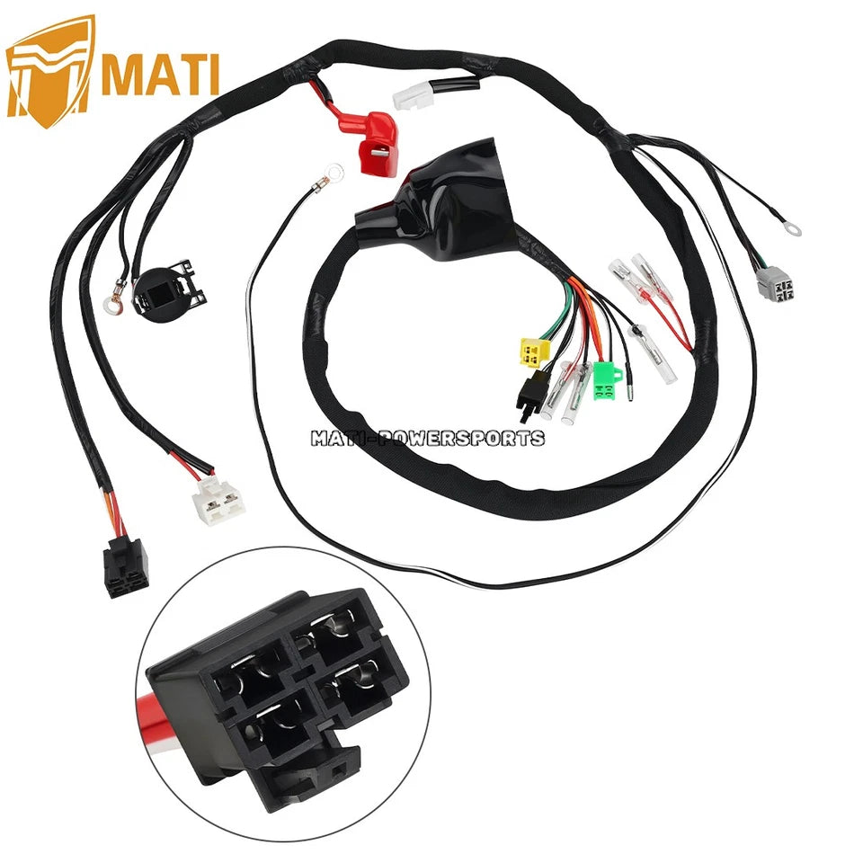 Wiring Harness For Suzuki QuadSport 80 LT80 1987-2006 36610-40B20