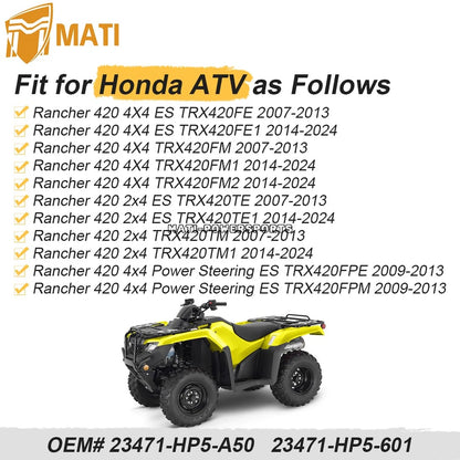 33T Countershaft Fourth Gear For Honda Rancher 420 4X4 ES TRX420FE/FM/TM/TE 2007-2013 23471-HP5-A50