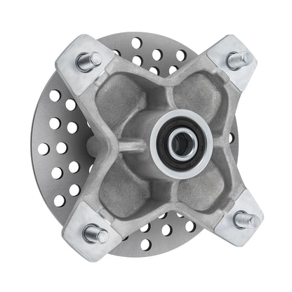 Front Wheel Hub & Brake Rotor Assy for Yamaha Raptor 660/660R YFM660/YFM660R Raptor 700/700R YFM700/YFM700R