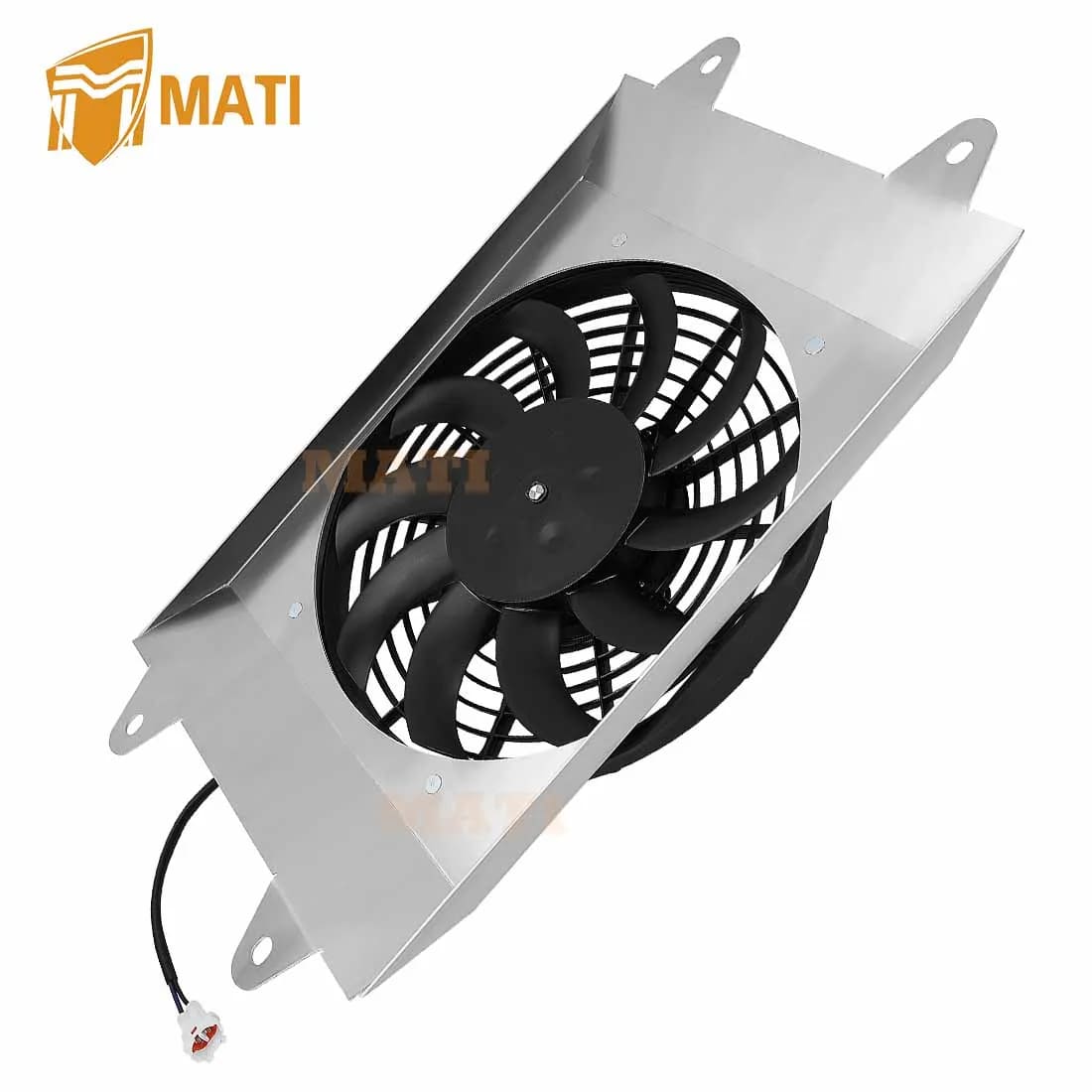 Radiator Cooling Fan Assy for Yamaha YXM700 YXC700 YXE70 Viking Wolverine 700 2014-2024 1XD-E2405-01-00