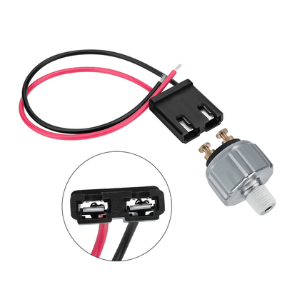 Brake Switch Stoplight Pressure Switch & Pigtail Wire Connector For Polaris RZR 570 800 Ranger 500 800