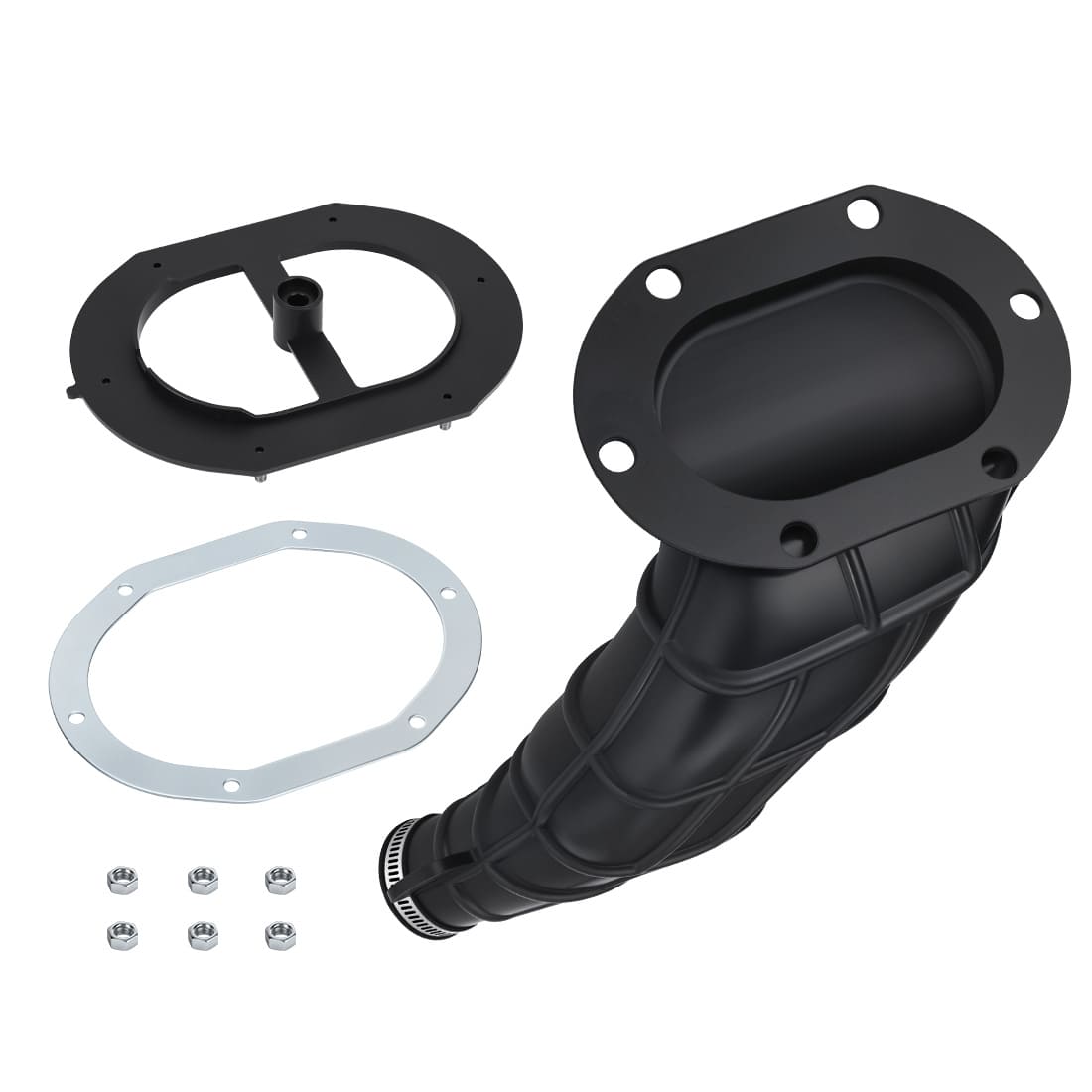 Intake Duct Tube Joint & Air Filter Guide Holder & Plate For Yamaha YFS200 Blaster 200 1988-2006 2XJ-14453-00-00