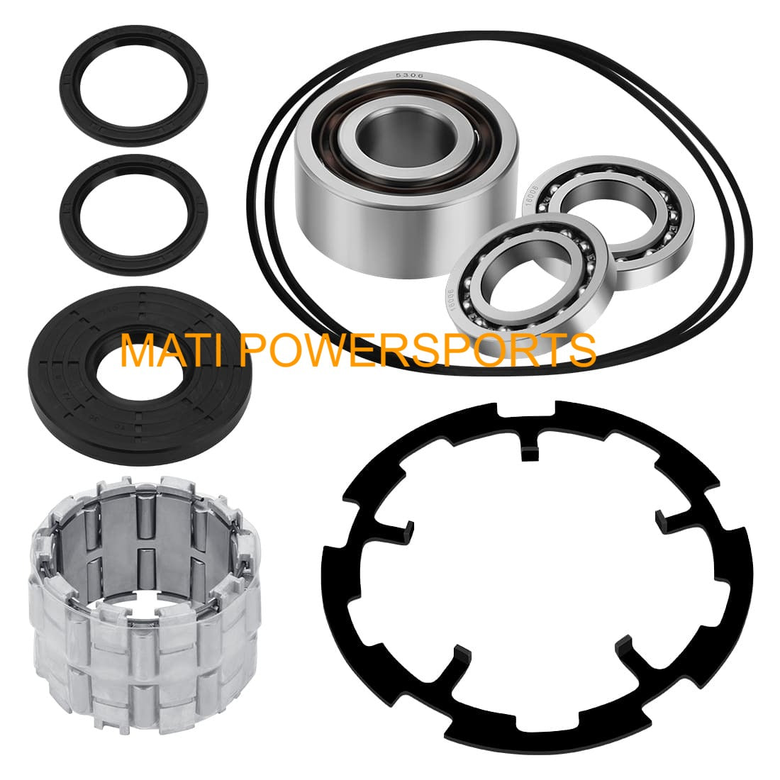 Front Differential Rebuild Kit With Armature Plate For Polaris Ranger 570 RZR 570 900 Ranger Diesel 1000 900 HST