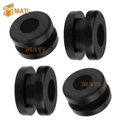 4Pcs Rubber Heel Guard Grommets For Yamaha Warrior YFM350X Banshee YFZ350 Blaster YFS200 OEM: 90480-18411-00