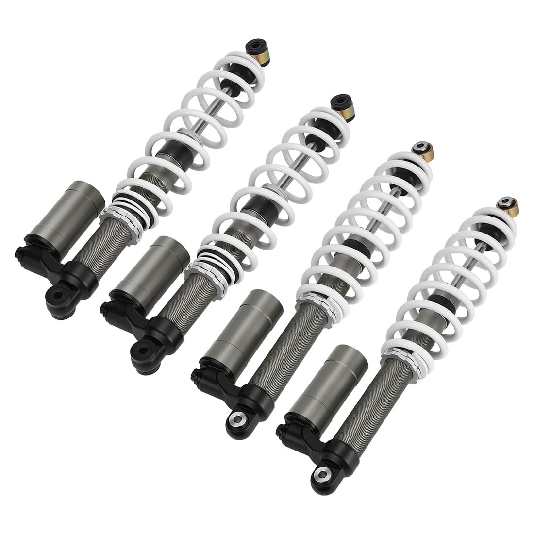 Front & Rear Air Shocks Absorbers For Polaris RZR 800 S 2009-2012 7043422 7043419