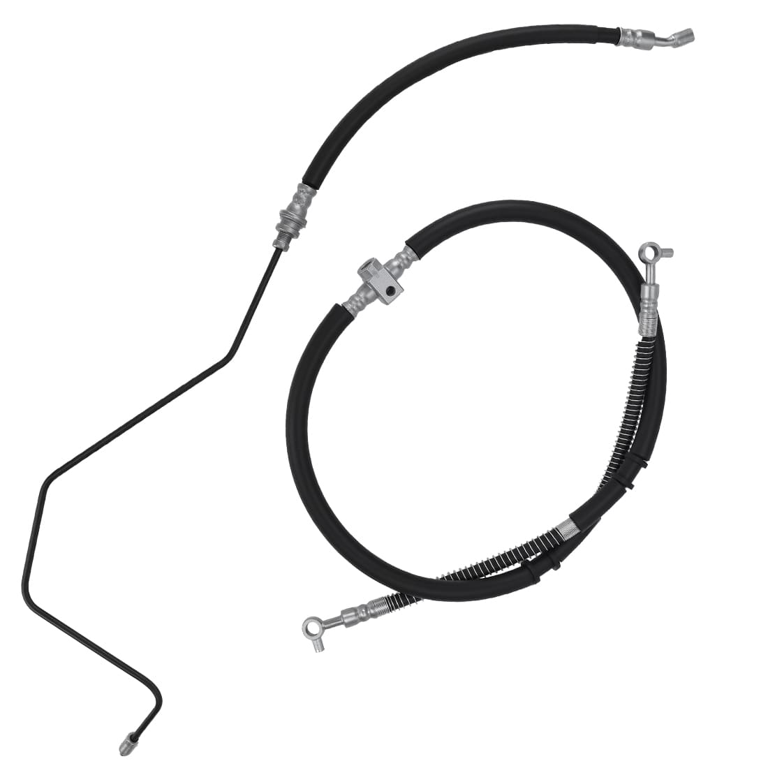 Front Brake Hose Line & Pipe Kit For Yamaha Raptor YFM700R YFM700 2006-2024 1PE-F5872-00-00