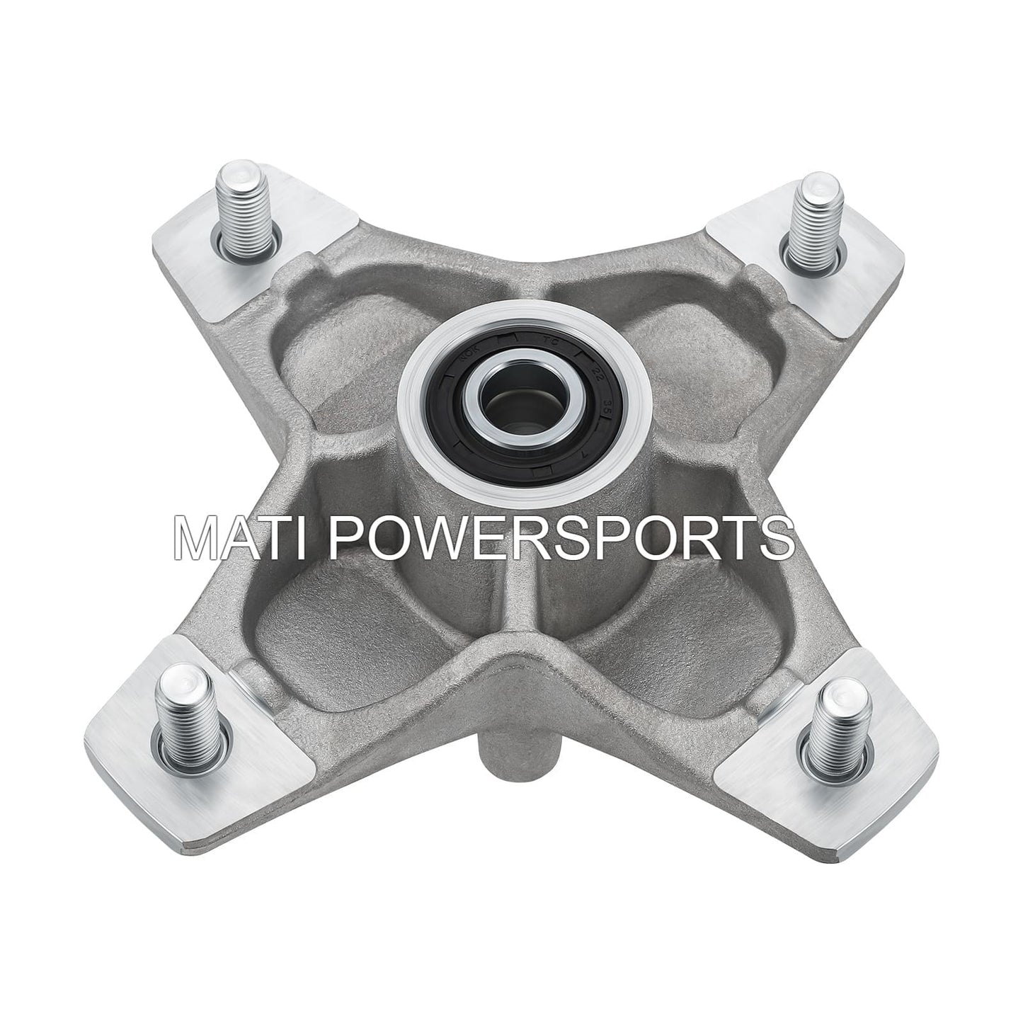 Front Wheel Hub Studs Seal Bearing Assy For Yamaha YFZ450 Raptor YFM700 YFM660 2001-2024 1PE-F510D-00-00