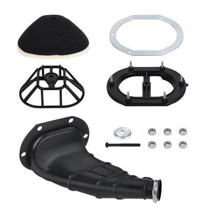 Intake Duct Tube Joint & Air Filter Kit & Cage Guide Holder Plate For Yamaha Blaster 200 YFS200 1988-2006