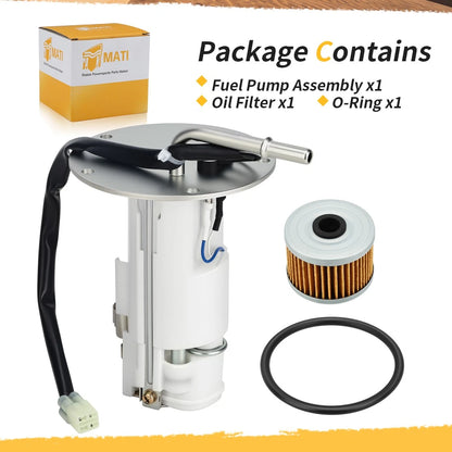 For Kawasaki KFX450R 2008-2014 Fuel Pump Assembly w/ Oil Filter 49040-0020 49040-0831