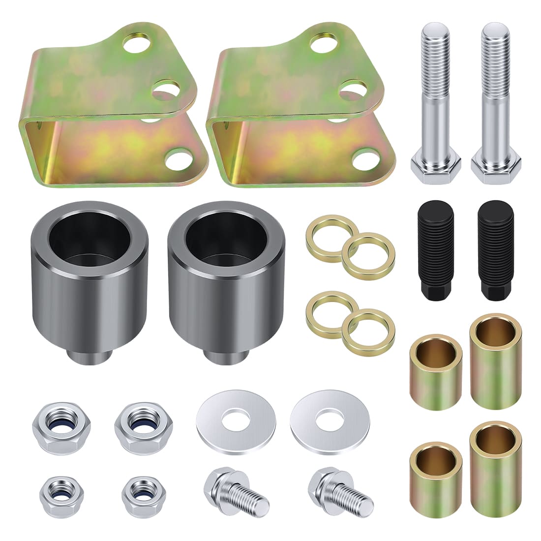 Front & Rear 2" Suspension Lift Kit For Polaris Ranger 500 Ranger Full-Size (Strut Model) 2016-2018