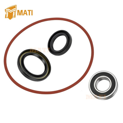 Rear Brake Dust Seal O-Ring Bearing Kit For Yamaha Big Bear 400 250 Grizzly Bruin 250 350 Kodiak 400 Wolverine 350