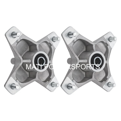 Lot de 2 goujons de moyeu de roue avant gauche et droite, ensemble de roulements d'étanchéité pour Yamaha YFZ450 Raptor 700 660 2001-2024 1S3-25111-00-00