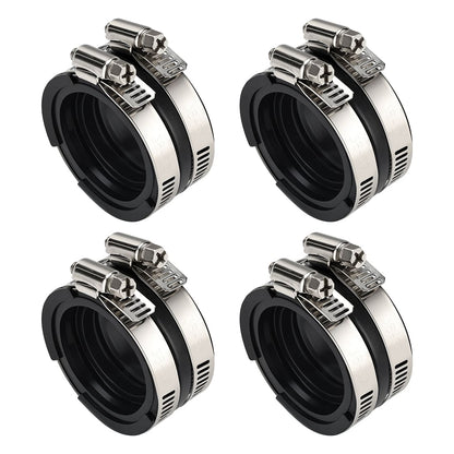 4Pcs Carburetor intake Manifold Pipe For Honda Interceptor 750 VFR750F 1990-1993 16211-MT4-000