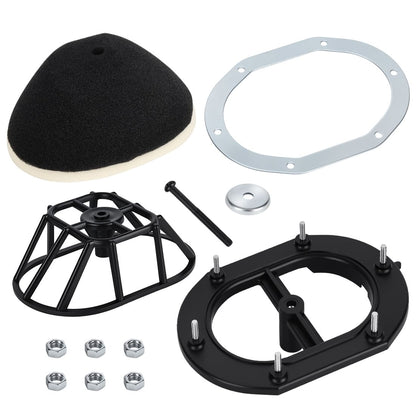 Air Filter Kit Cage Holder w/Guide Holder Plate for Yamaha Blaster 200 YFS200 1988-2006